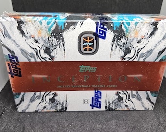 CASE SALE: Topps Inception 2021-22 OTE Basketball Hobby Box - Brand New Factory Sealed - 2 Autographs Per Box Guaranteed