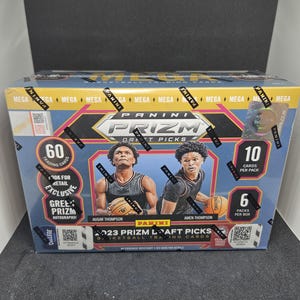 Exclusivité Panini Prizm Draft Picks 2023-24 NBA Mega Box - Neuves scellées en usine - 6 prix Red Ice