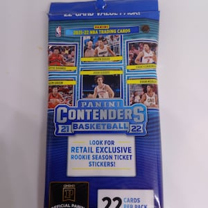 Pack économique Panini Contenders 2021-22 NBA - Neuf scellé en usine