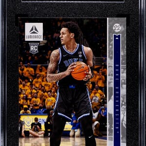 Paolo Banchero 2022-23 NBA Panini Chroniken Draft Picks #27 Pink Luminance Rookie Karte - SGC 9.5 Mint Plus Graded