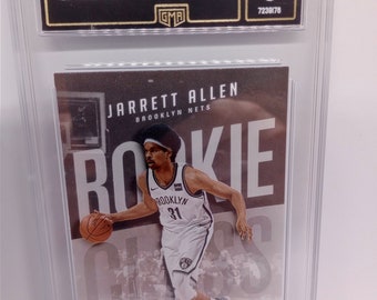 Jarrett Allen 2017-18 NBA Panini Prestige #20 Rookie Class Rookie Card - GMA 9 Mint Graded