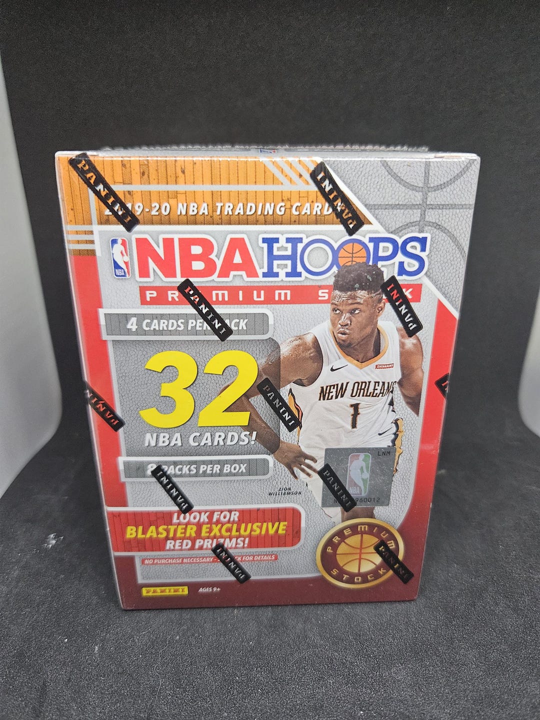 Panini NBA Hoops Premium Stock 2019-20 Basketball NBA Red