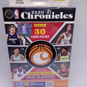 Exclusivité Panini Chronicles NBA Hanger Box 2020-21 - Neuve avec emballage - Vert Parallels