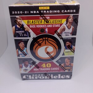 Panini Chroniken 2020-21 Blaster Box Exclusive - Einsätze Rookies und Stars - Neu ab Werk versiegelt