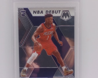 Zion Williamson 2019 Panini Mosaic #269 NBA Debut Rookie Card PSA 10 Gem Mint Graded NBA Card
