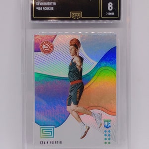 Kevin Huerter 2018 Panini Status #188 Rookies Rookie Card GMA 8 Mint Graded NBA Card