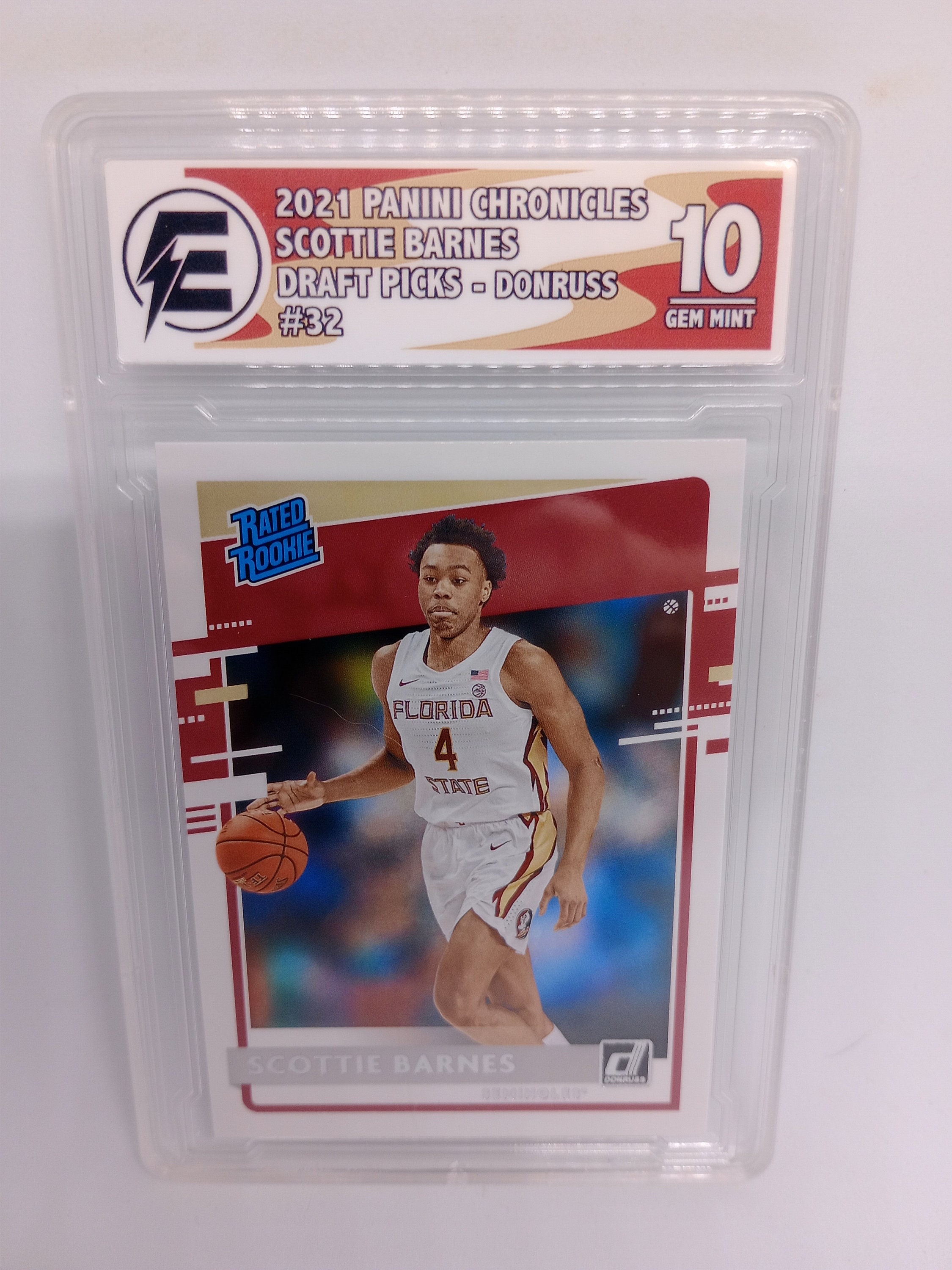【RC 】スコッティ・バーンズ 直筆サイン Panini Donruss RC 】スコッティ・バーンズ 直筆サイン Panini Donruss