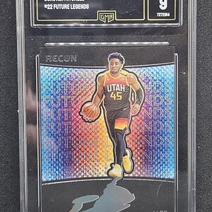 Donovan Mitchell 2020 NBA Panini Recon #22 Future Legends Insert GMA 9 Mint Graded