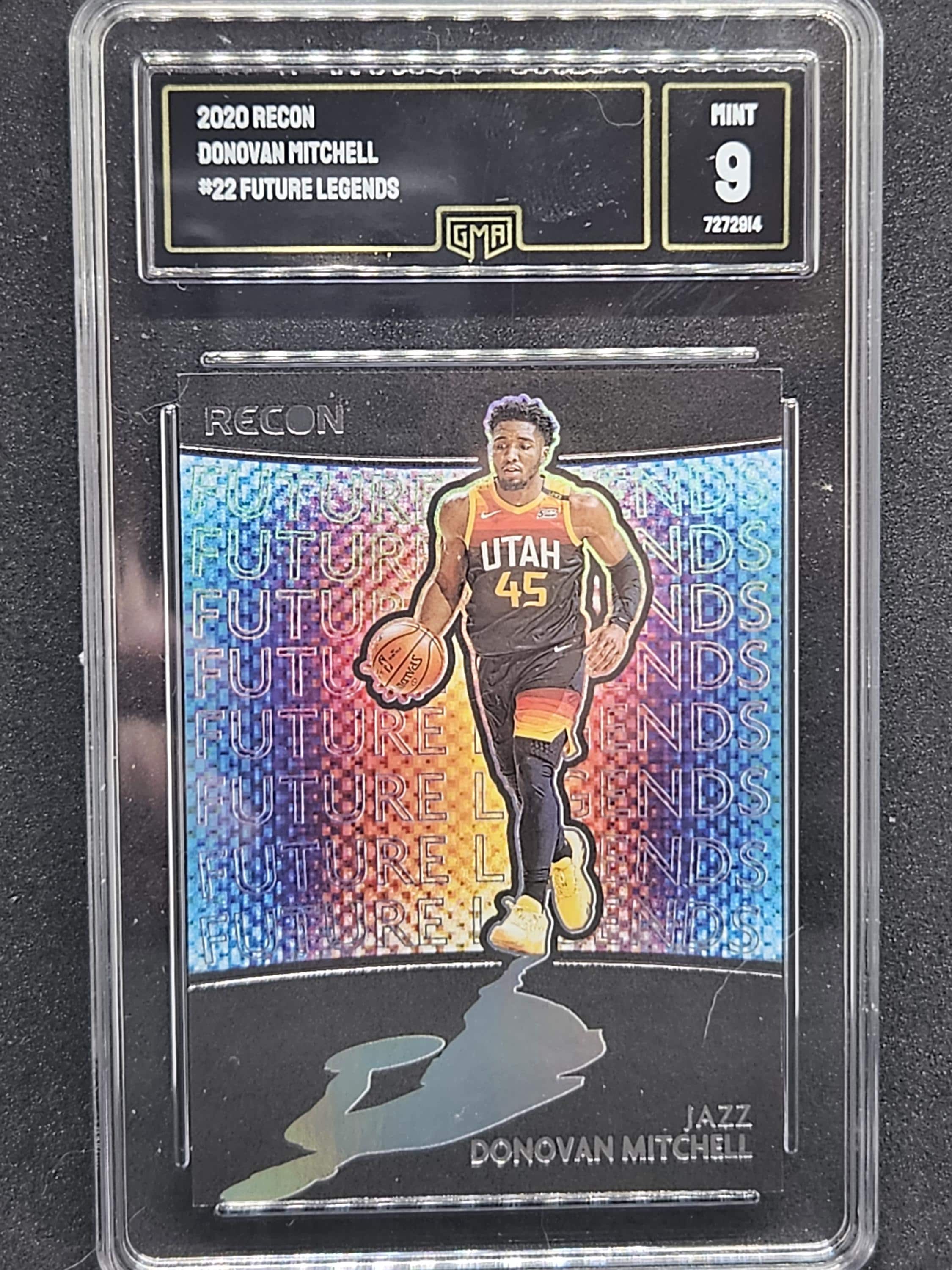 Donovan Mitchell Prizm rookie PSA 10 Min