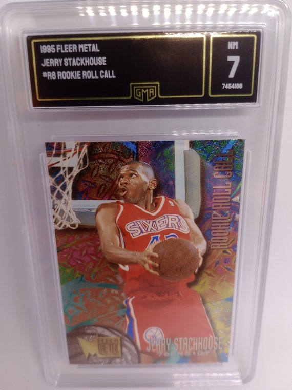 Michael Jordan PSA 8 deals 93 finest & PSA 7 tsc jordan/stackhouse