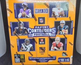 Panini Contenders 2024 NFL Football Mega Box Exclusive - New