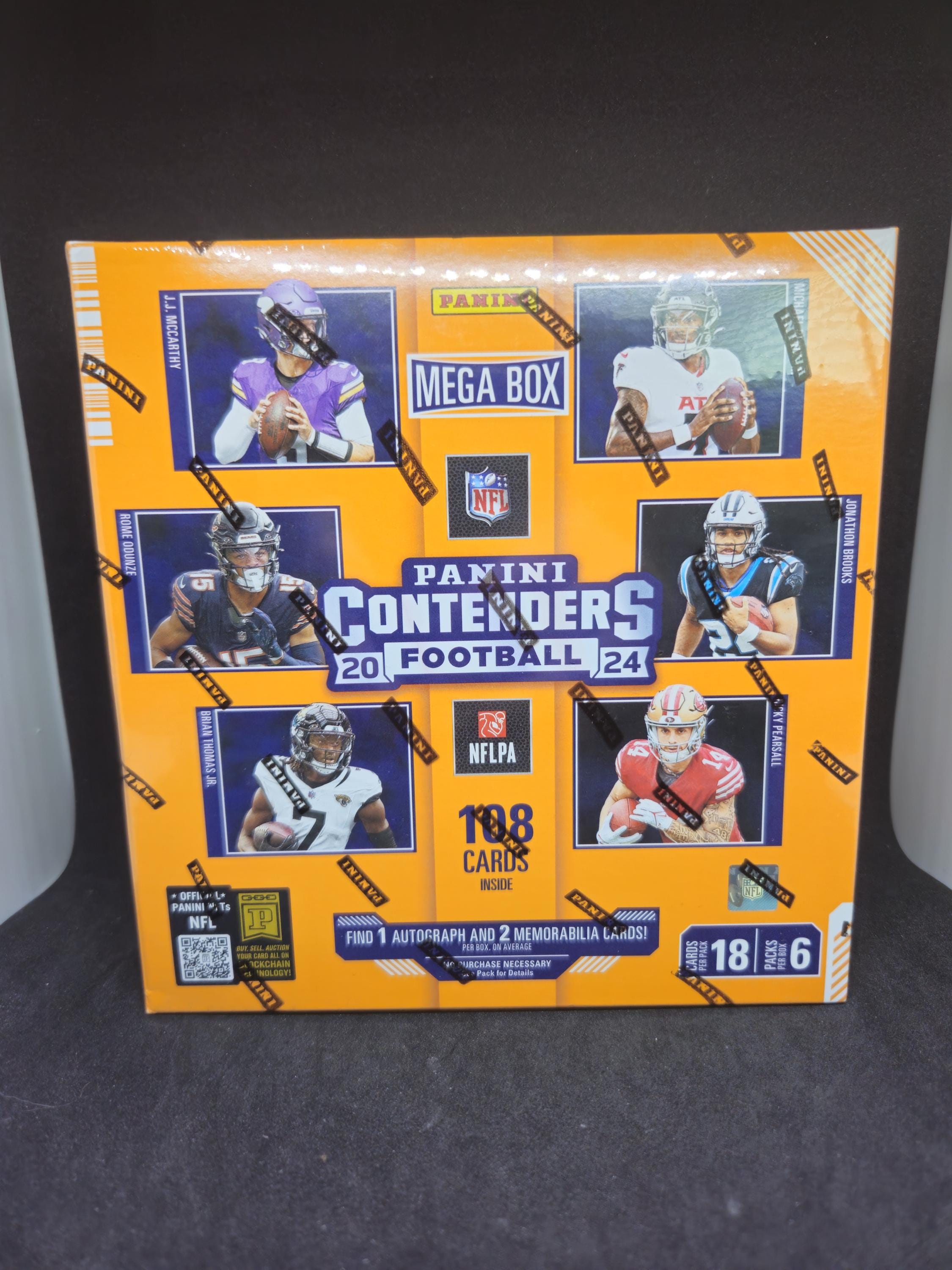 Panini Contenders 2024 NFL Football Mega Box Exclusive - New
