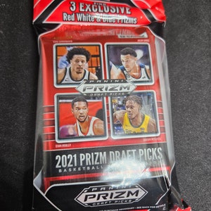 Pack de violoncelles de basket-ball Panini Prizm Draft Picks 2021-22 NBA exclusif - scellé en usine neuf
