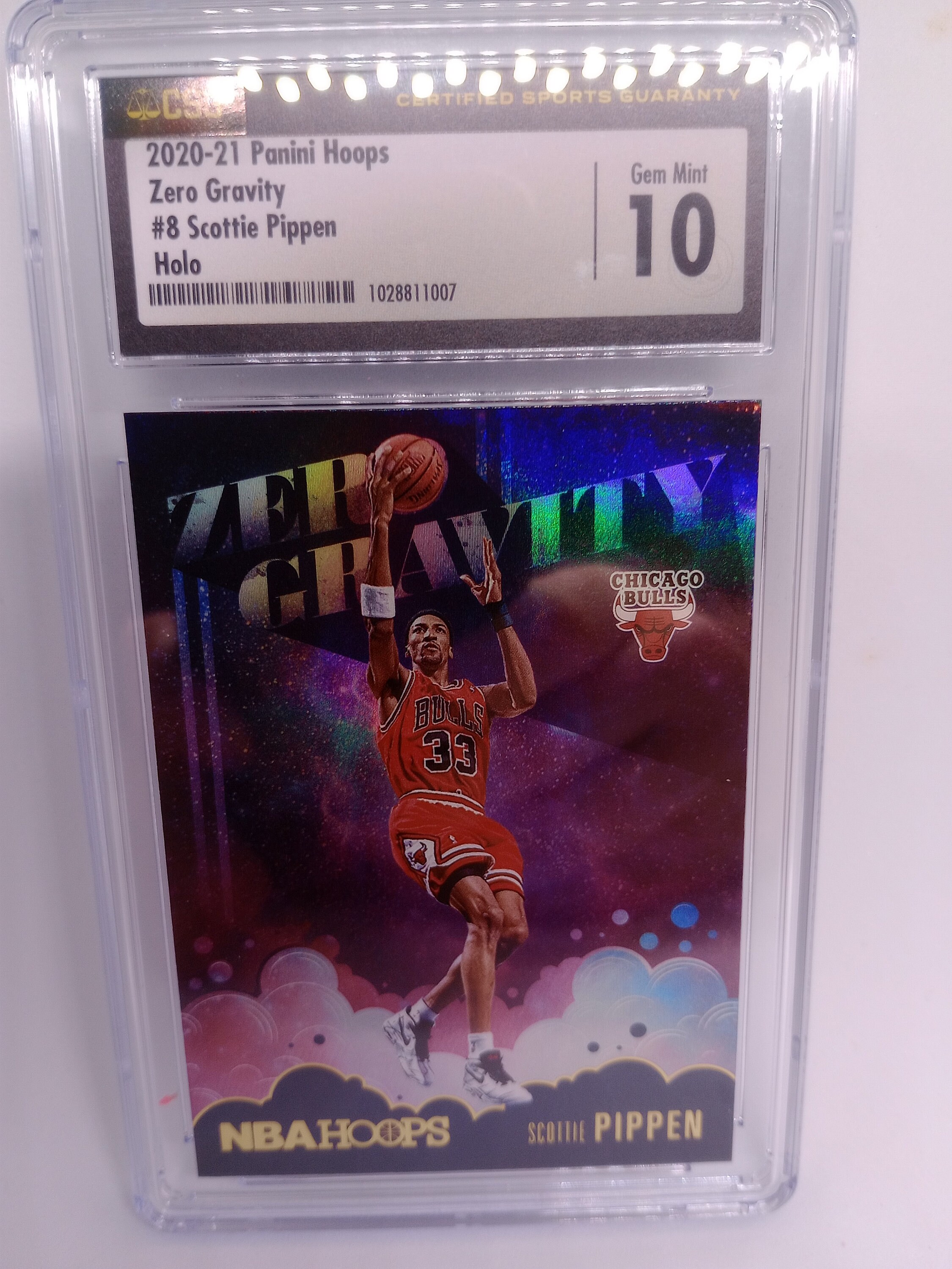 Panini Scottie Pippen Basketball Autographed ungraded Sports