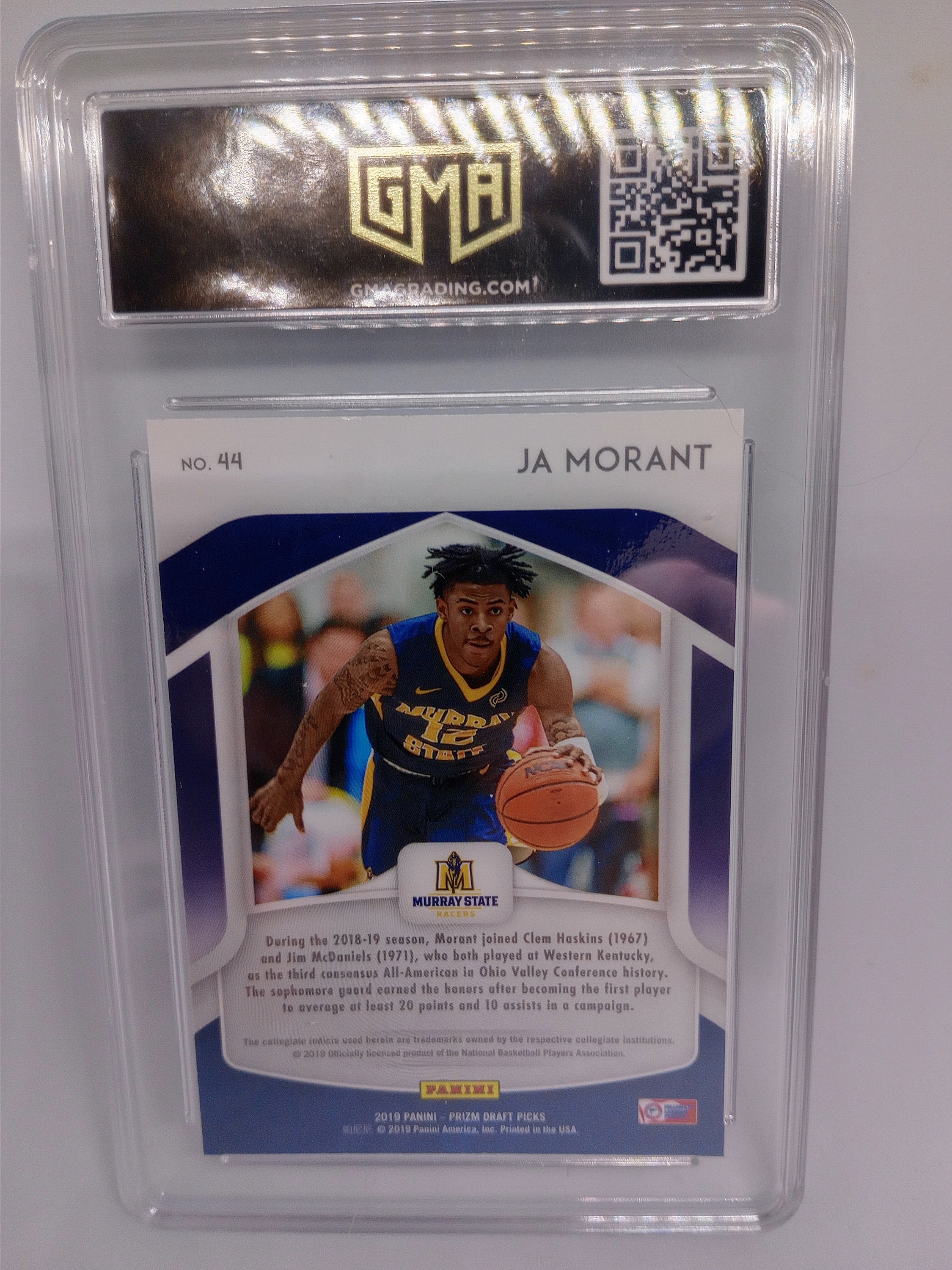 2021-22 Panini Prizm Flashback Signatures Ja Morant #FS-JMT