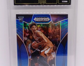 Jaxson Hayes 2019-20 NBA Panini Prizm Draft Picks #9 Blue Prizm Rookie Card - GMA 10 Gem Mint Graded