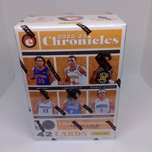 Panini Chronicles 2022-23 NBA Basketball Blaster Box Exclusive - New Factory Sealed - 6 Parallels 4 Inserts Guaranteed