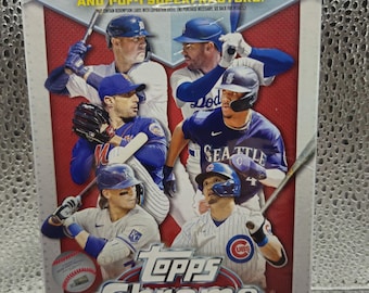 Topps Chrome 2022 Update Series MLB Baseball Hanger Box - New Factory Sealed - Guaranteed 3 Pink Wave Parallels - Chase 1 of 1 SuperFractors