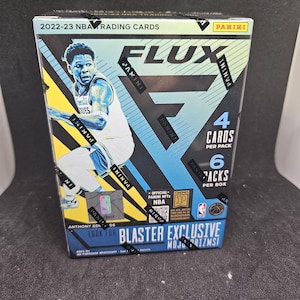 Panini Flux 2022-23 NBA Basketball Blaster Box Exclusive - Neu ab Werk versiegelt - Mojo Prizms