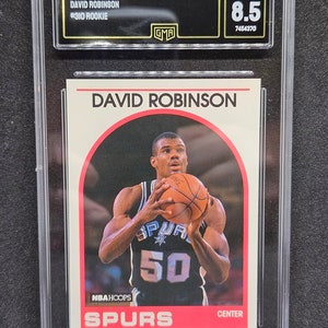 デビッド ロビンソン 1989-90 NBA フープス #310 ルーキー カード GMA 