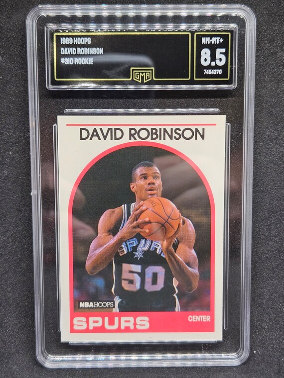 デビッド ロビンソン 1989-90 NBA フープス #310 ルーキー カード GMA 