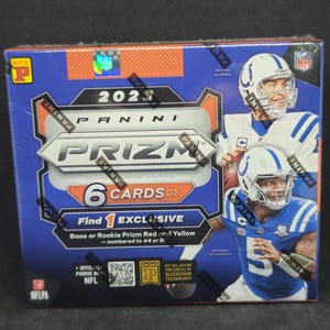 Panini Prizm 2023 NFL Football International Asia TMall Box - Neu ab Werk versiegelt - 2 Rookie Karten