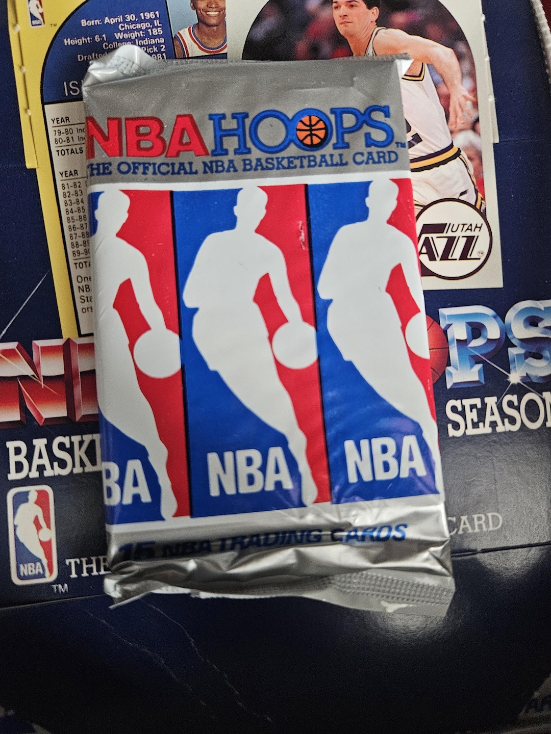 NBA Hoops 1990-91 Series 1 Basketball Cards Factory Sealed - 1