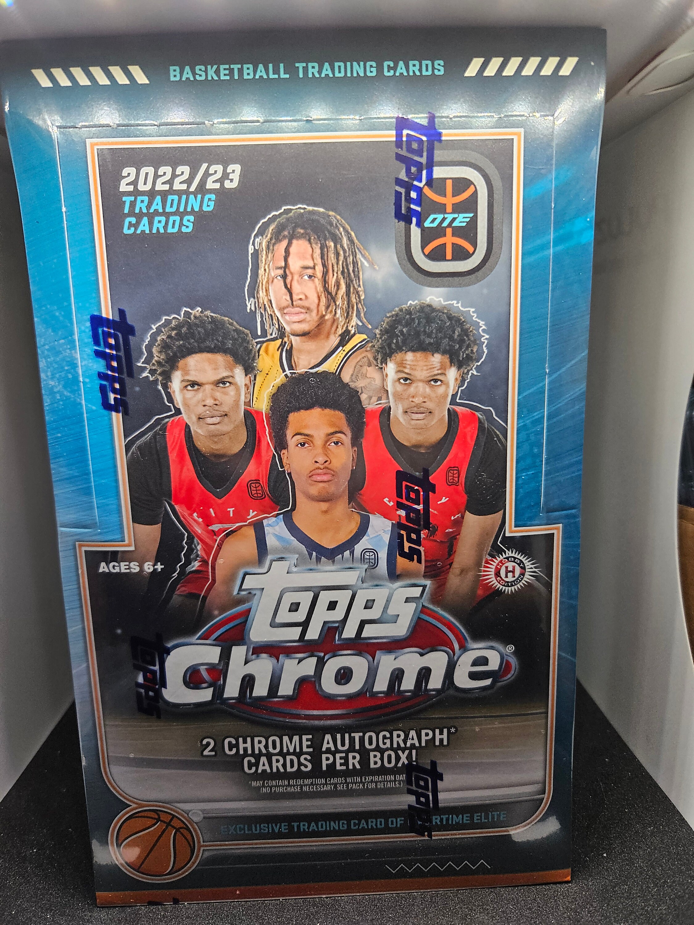 Topps Chrome OTE Overtime Elite 2022-23 ホビーボックス 工場未開封 