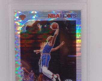 RJ Barrett 2019-20 Panini NBA Hoops Premium Stock Basketball #201 Pulsar Prizm Rookie Card - PSA 10 Gem Mint Graded