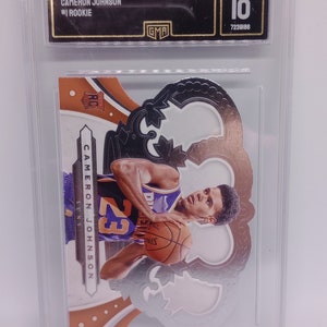 Cameron Johnson 2019-20 Panini Crown Royale #1 Rookie Card - GMA 10 Gem Mint Graded NBA Card