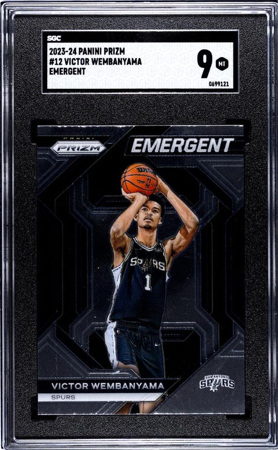 ビクター ウェンバンヤマ 2023-24 NBA Panini Prizm #12 緊急