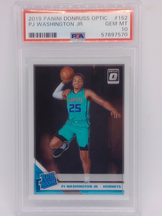PJ Washington Jr 2019-20 NBA Panini Donruss Optic #152 Rated 
