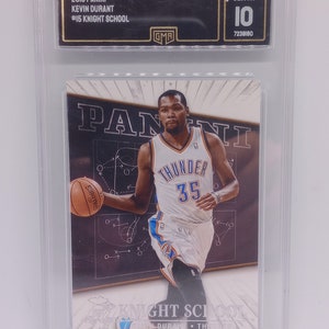 Kevin Durant 2013 Panini #15 Knight School GMA 10 Gem Mint NBA Graded Card