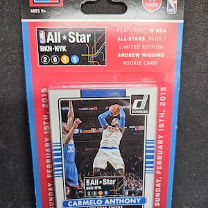 Ensemble exclusif Panini Donruss NBA Basketball All-Star 2014-15 édition limitée - NOUVEAU - Garantie 11 cartes Andrew Wiggins Rookie Card