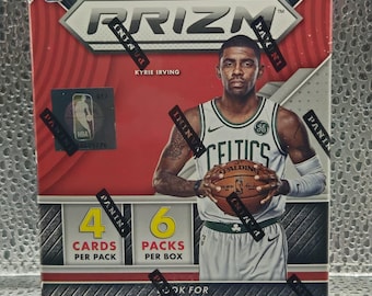 Caja exclusiva Panini Prizm 2017-18 de baloncesto NBA Blaster Box - Nueva, sellada de fábrica - 1 tarjeta autografiada/conmemorativa garantizada