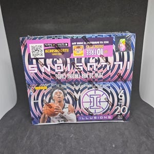 Panini Illusions 2019-20 NBA Basketball 20 Pack Retail Box Exclusive - New Factory Sealed - Guaranteed 14 Prizms 6 Inserts & 5 Acetate