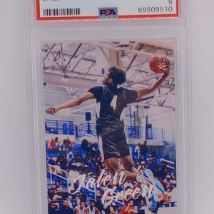 Jalen Green 2021 Panini Chronicles Draft Picks #79 Luminance Rookie Card PSA 9 Mint Graded NBA Card