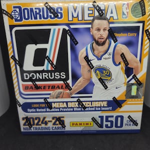 Mega Box Exclusive Panini Donruss 2024-25 NBA Basketball - Neuve scellée en usine - 150 cartes - 20 parallèles/inserts