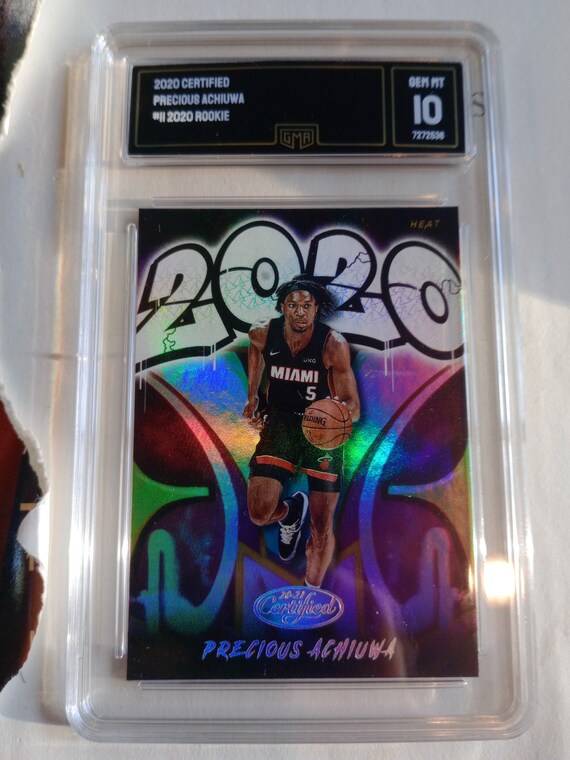 Precious Achiuwa 2020-21 Certified 2020 Graffiti Rookie Card GMA 