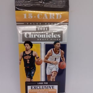 Panini Chronicles Draft Picks 2021 Jumbo Value Pack - 15 Cards - Brand New Factory Sealed