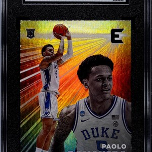 Paolo Banchero 2022-23 NBA Panini Chronicles Draft Picks #2 Essentials Rookie Card - SGC 9 Mint Graded