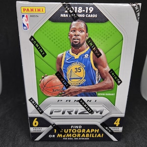 Panini Prizm 2018-19 NBA Basketball Blaster Box Exclusive - Neue Fabrik versiegelt - 1 Autogramm/Memorabilia-Karte - Luka, SGA & Trae Rookie Jahr