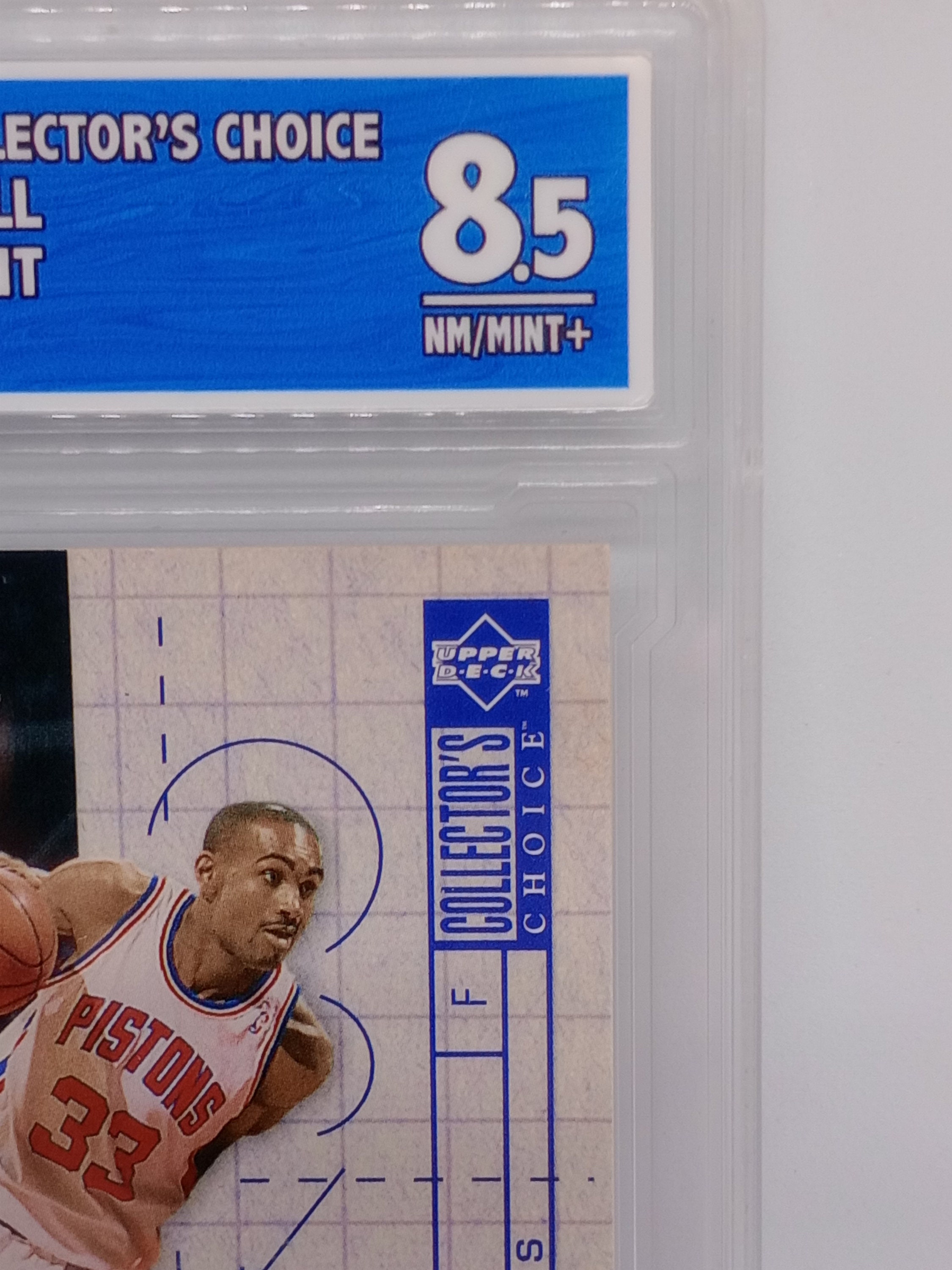 Grant Hill Rookie Card 1994 Collector's Choice Blue Print Grant Hill Rookie Card 1994 Collector's Choice Blue Print