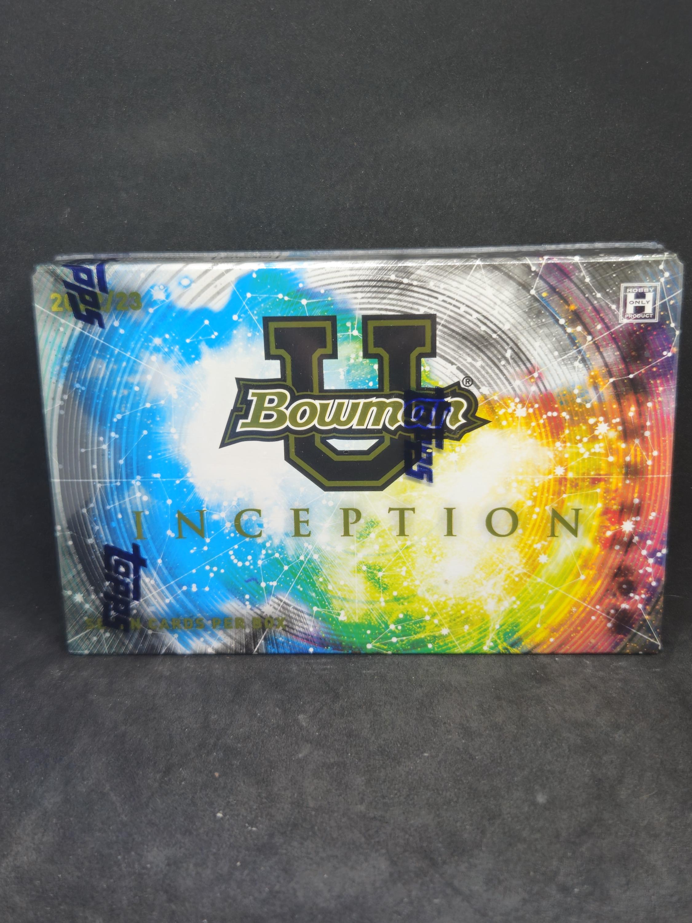 Topps Inception 2022-23 Bowman University Hobby Box - Multi-sport 