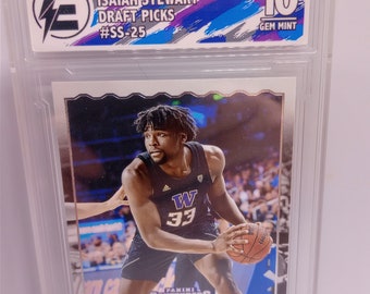 Isaiah Stewart Autographed Card - Etsy