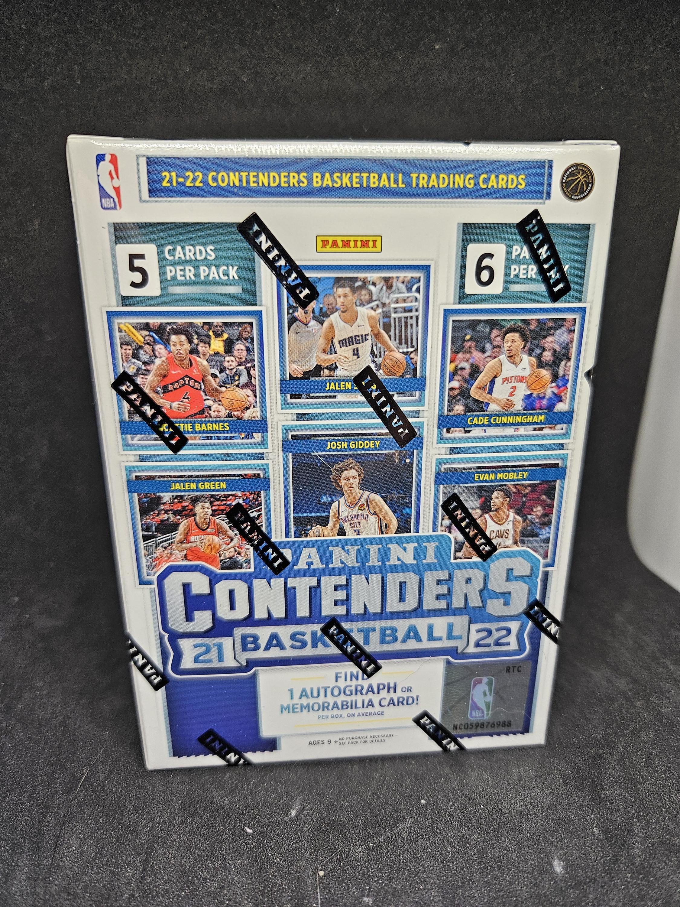 Panini Contenders 2021-22 NBA Basketball Fanatics Blaster Box 