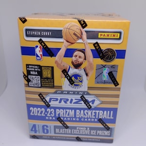 Panini Prizm 2022-2023 NBA Blaster Box Exclusive - Lacrado de fábrica Novo