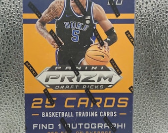 Panini Prizm Draft Picks 2022-23 NBA Basketball Hybrid H2 Box Exclusive - Nuevo, sellado de fábrica - 1 autógrafo garantizado