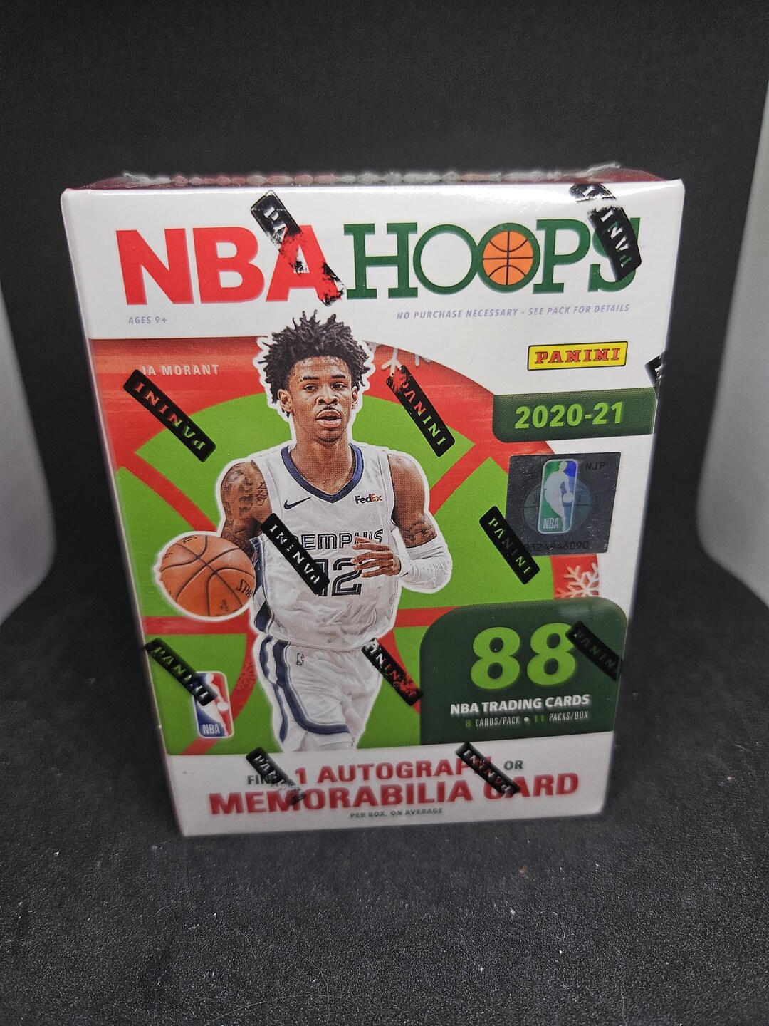 NBAカード　おまけ用 Panini NBA Hoops 2020-21 Holiday Blaster Box - Brand New - 1