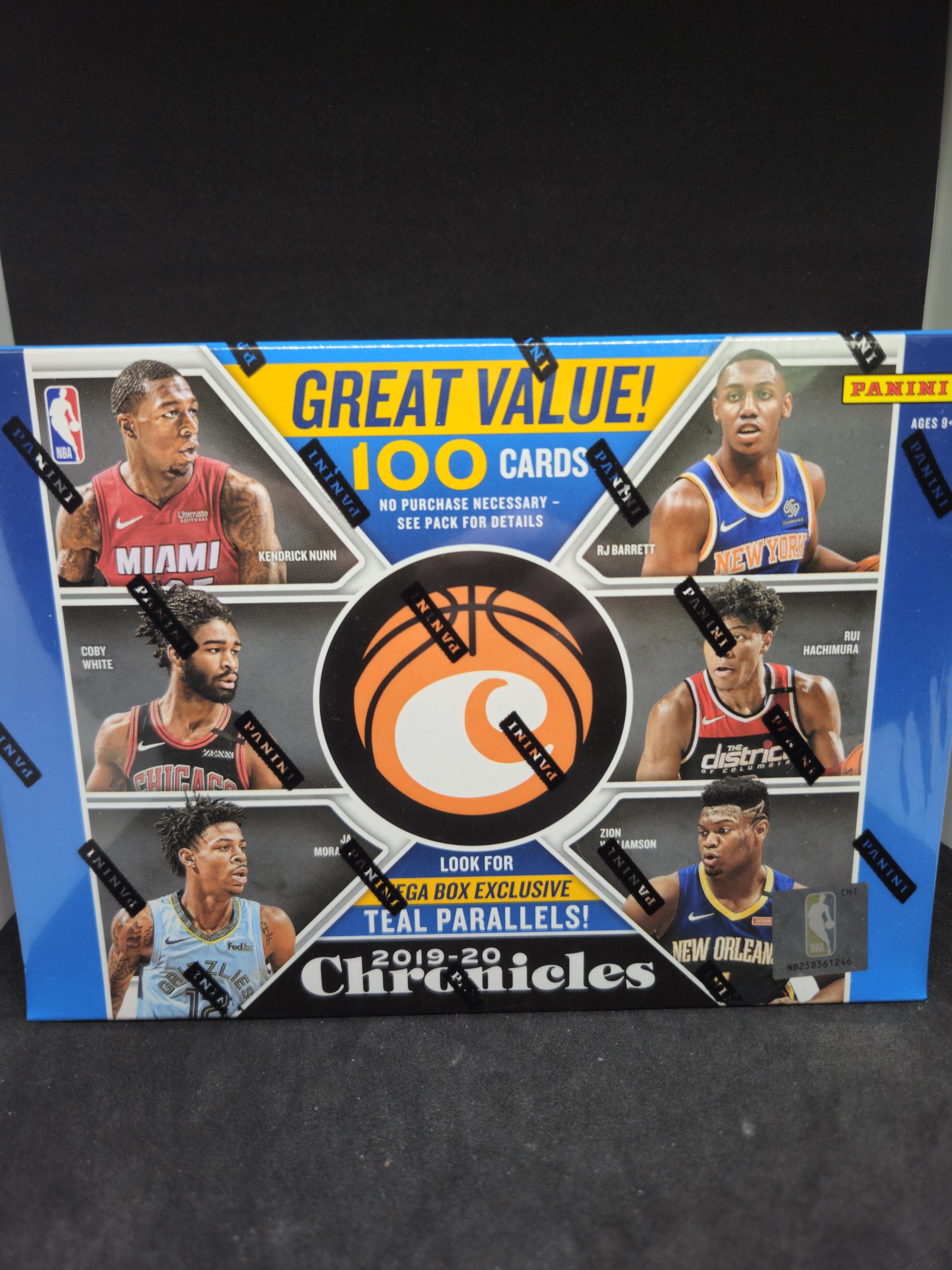パニーニ クロニクルズ 2019-20 NBA バスケットボール 20パック メガ 